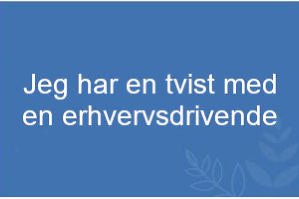 Jeg har en tvist med en erhvervsdrivende